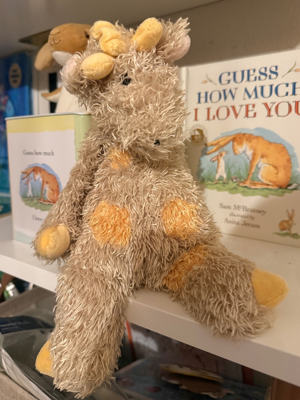 Jellycat Junglie Bunglie Spotted Giraffe Stuffed Animal